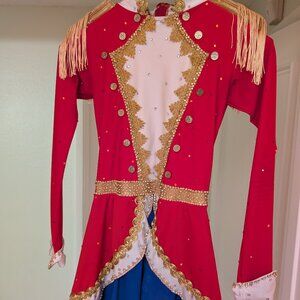 Gorgeous custom made figure skating dress